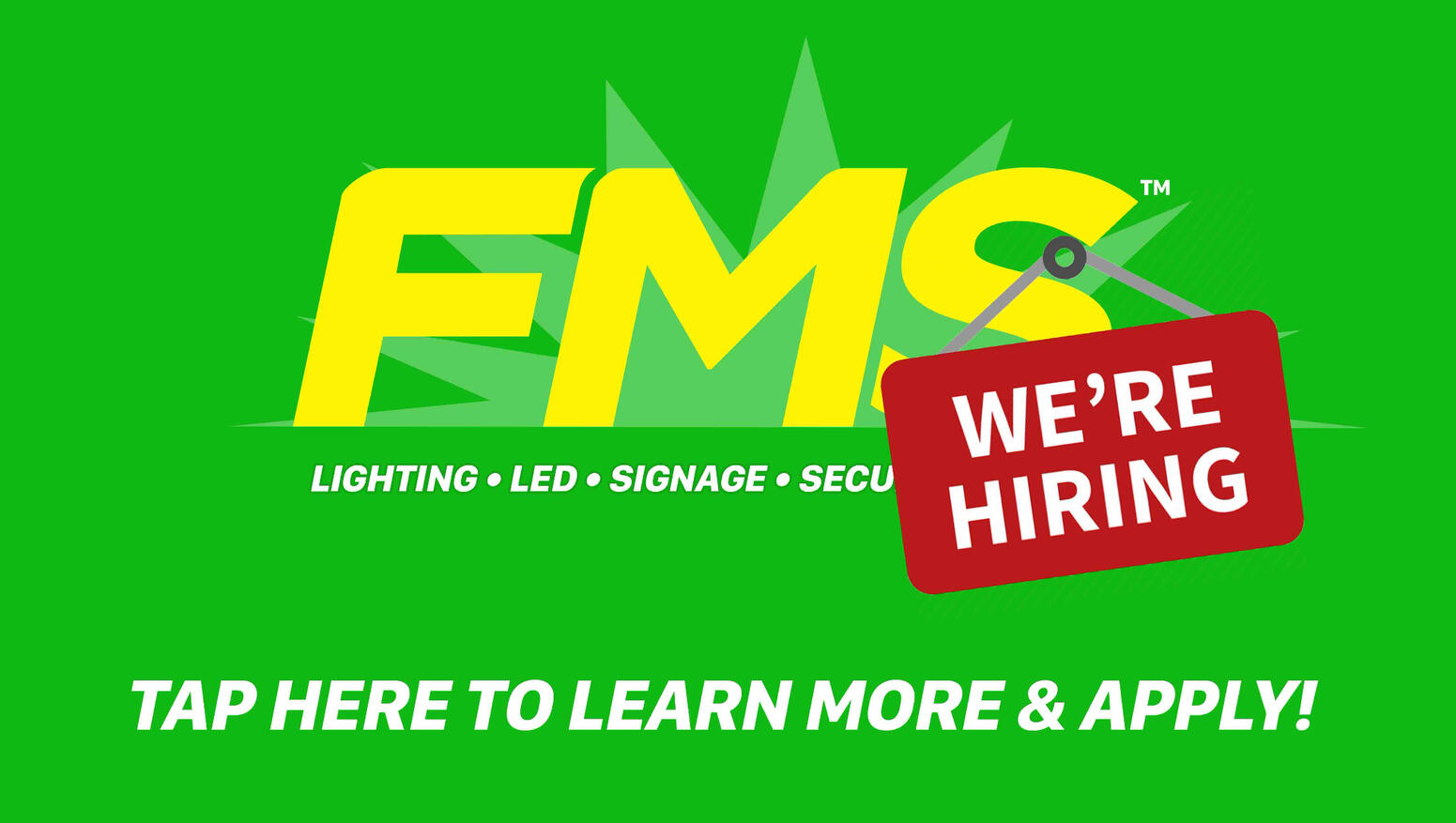 We're hiring! Learn more & apply by tapping here We're hiring! Learn more & apply by tapping here